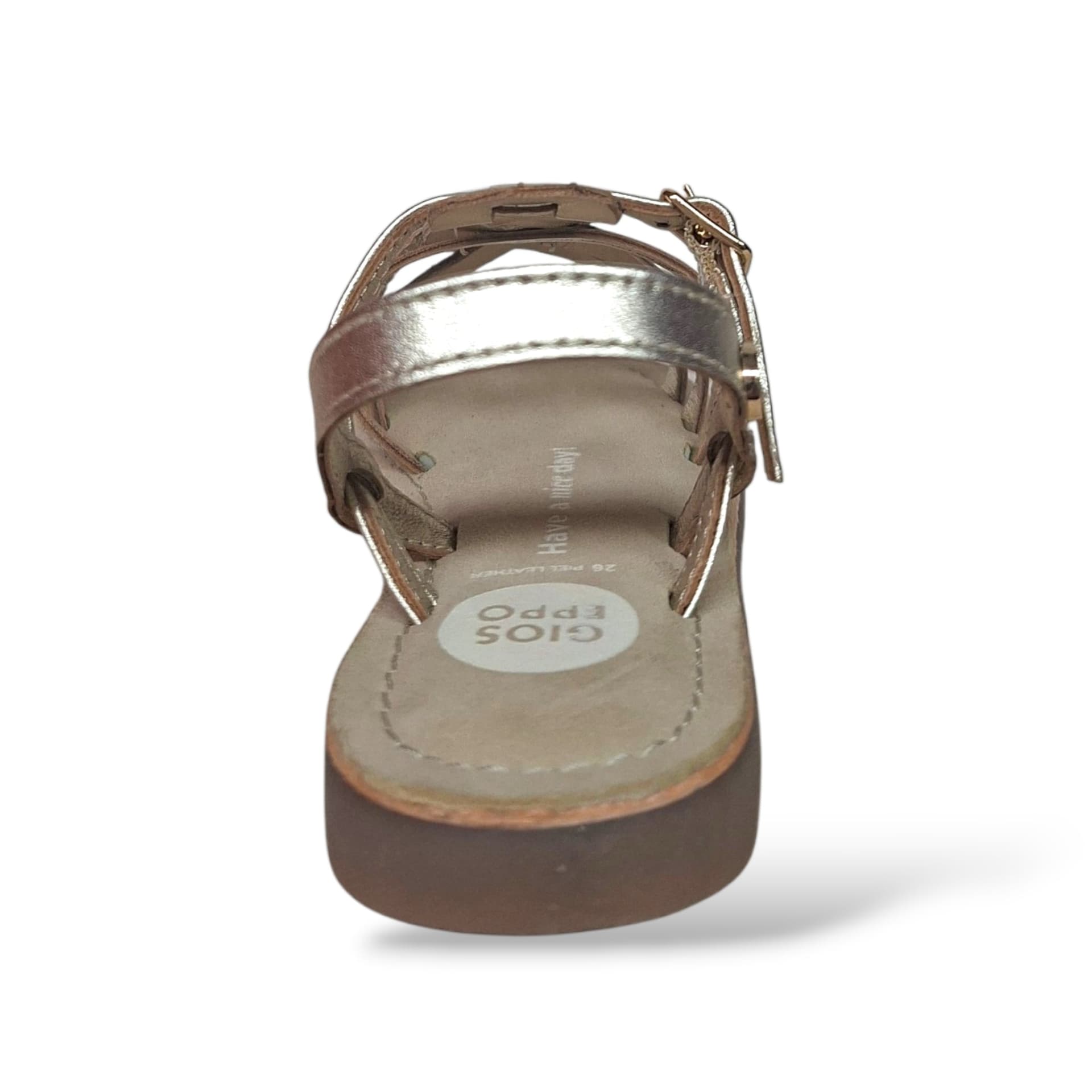 Sandali Bambina GIOSEPPO BEARSDEN 78905 – Oro Dorato in Pelle | Fibia per Cerimonia e Ogni Occasione Speciale - 3