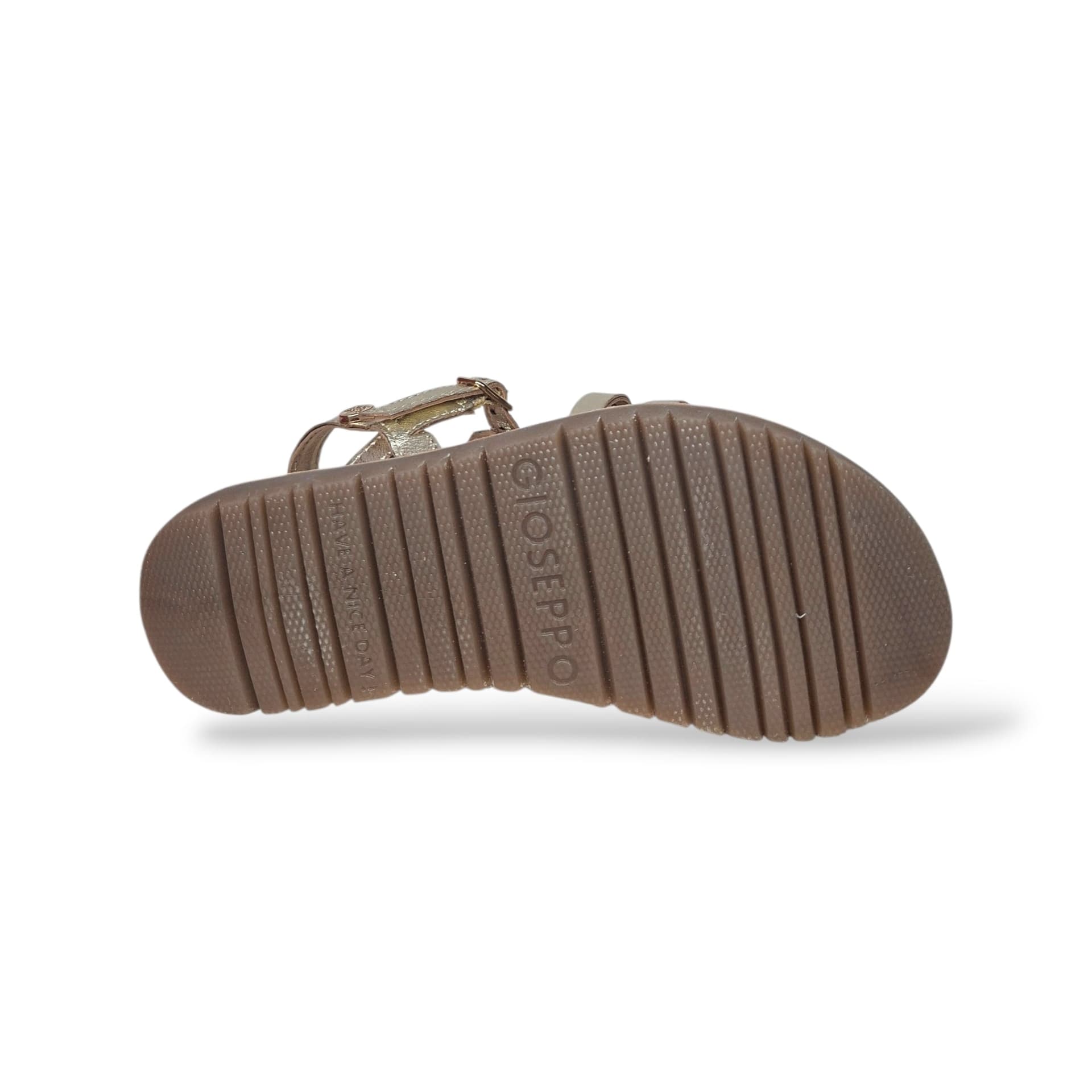Sandali Bambina GIOSEPPO BEARSDEN 78905 – Oro Dorato in Pelle | Fibia per Cerimonia e Ogni Occasione Speciale - 5