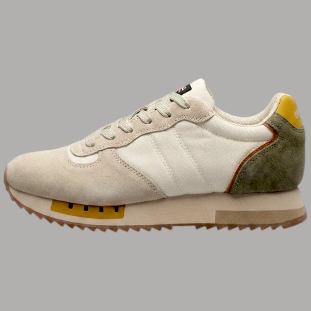 BLAUER sneakers uomo QUEENS01 in nabuk e nylon, comfort leggero - 6