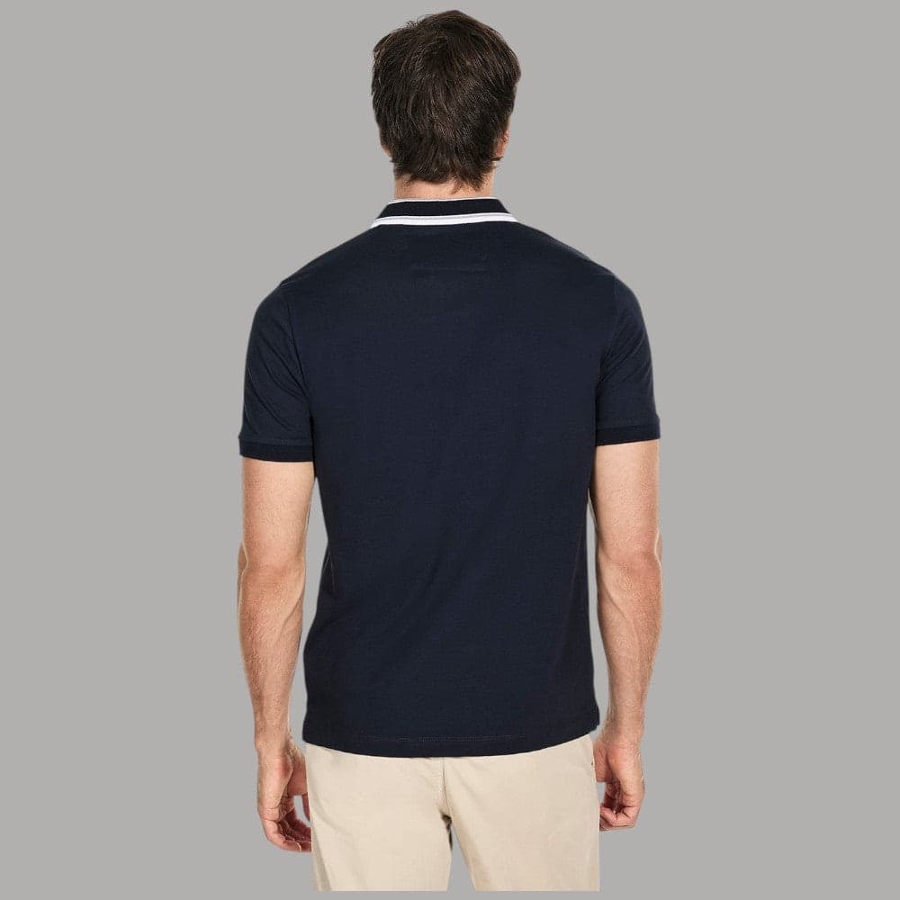 Polo Slim Guess con Logo su Colletto e Petto - 3
