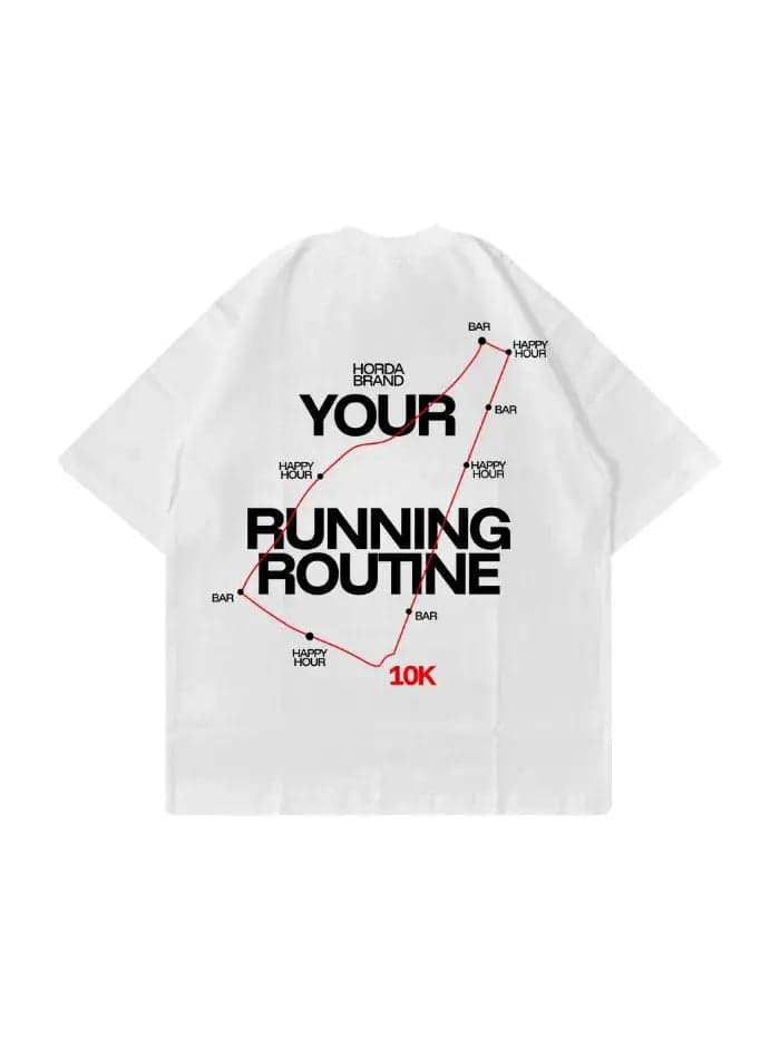 My Run - T-Shirt 100% Cotone Premium Made in Italy - 5