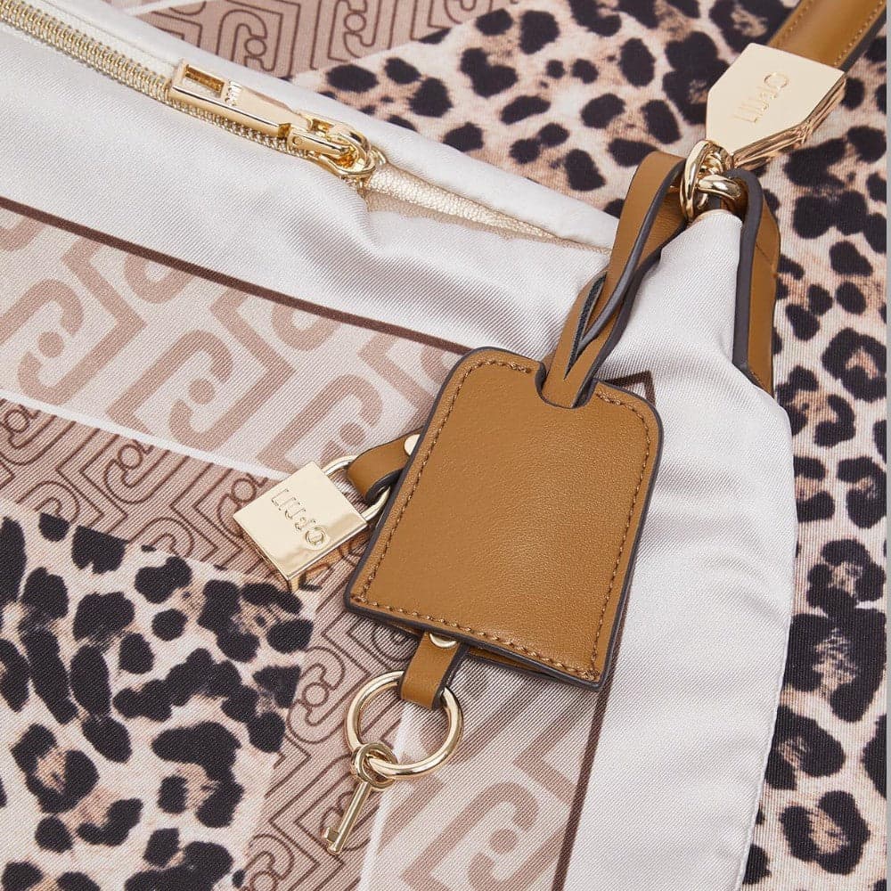 Liu Jo borsa foulard hobo media in raso con charm regolabile - 16