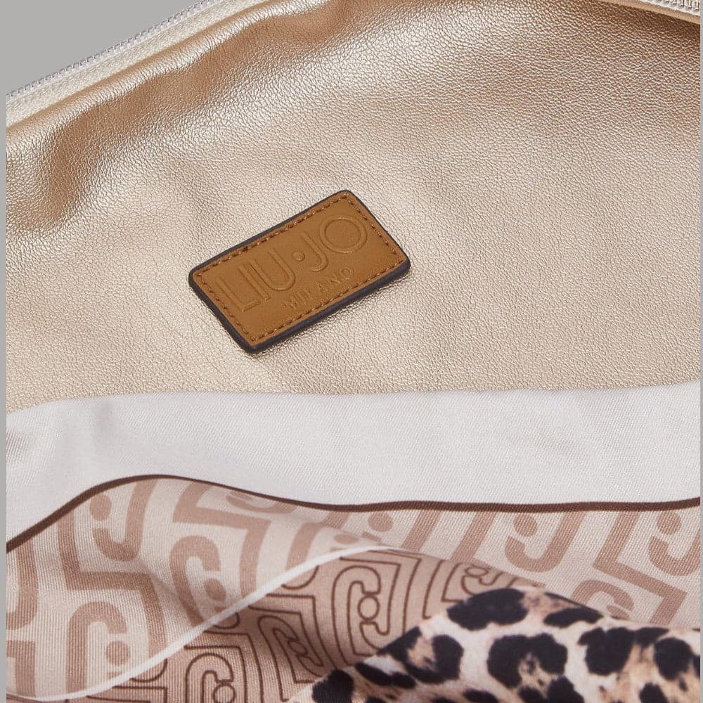 Liu Jo borsa foulard hobo media in raso con charm regolabile - 18