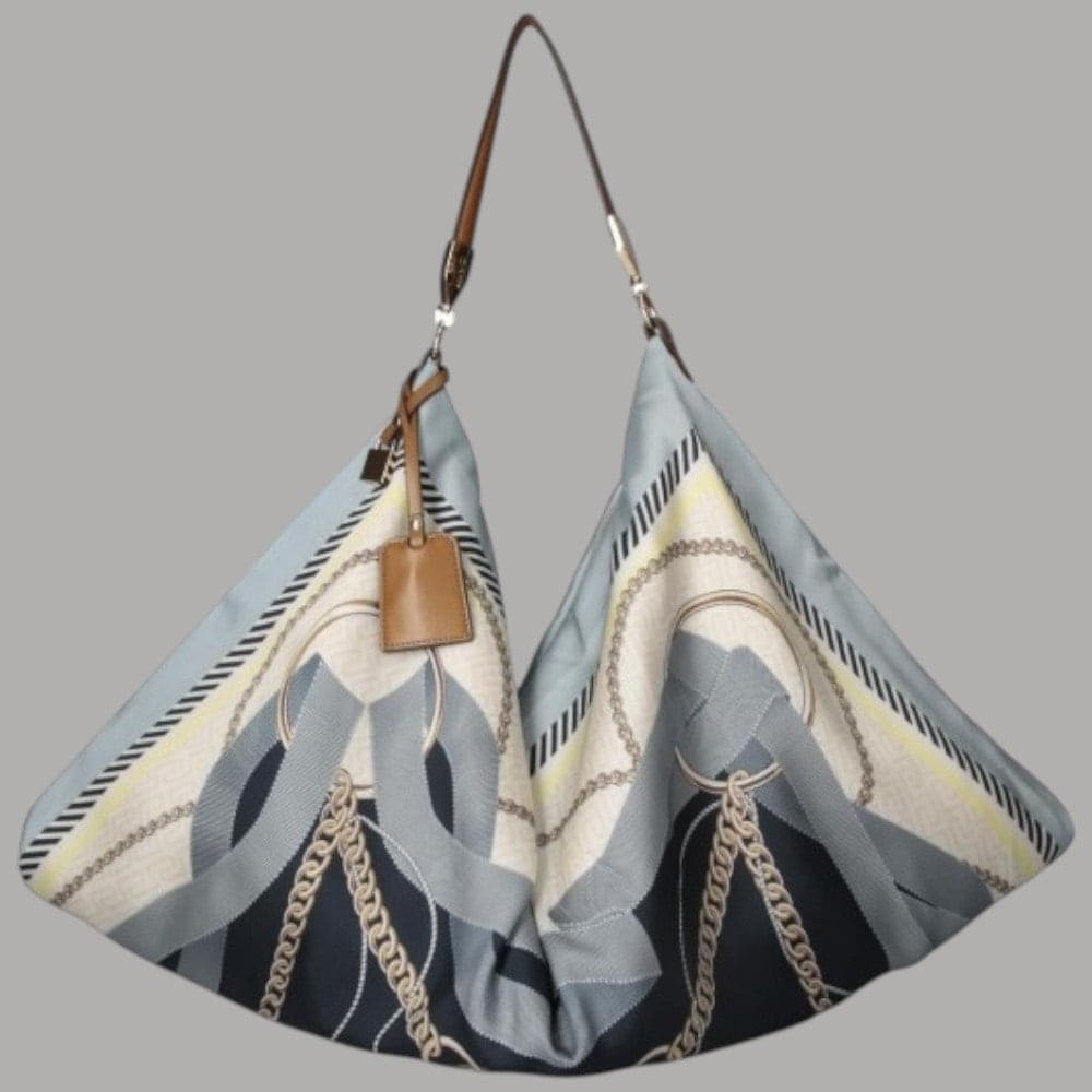 Liu Jo borsa foulard hobo media in raso con charm regolabile - 19