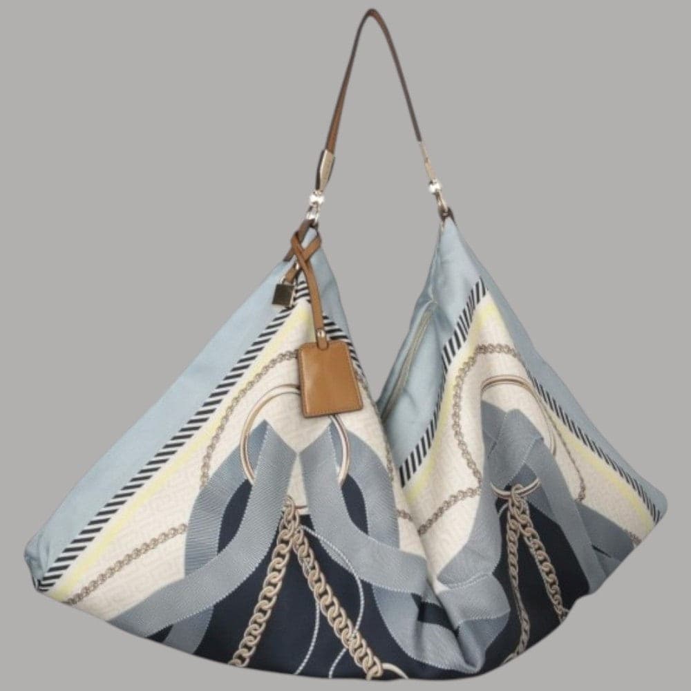 Liu Jo borsa foulard hobo media in raso con charm regolabile - 22