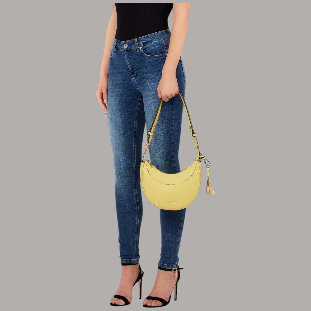 Liu Jo borsa hobo media con charm e catena LJ - 7