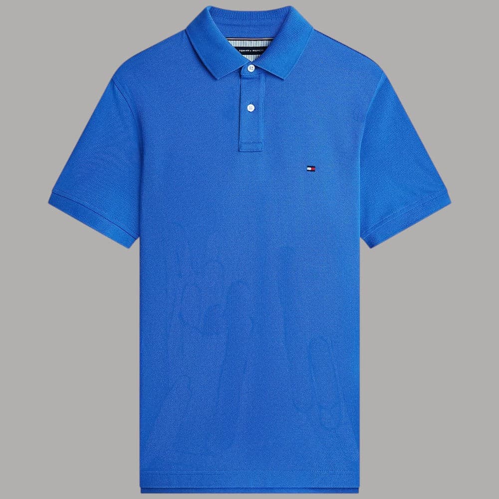 Tommy Hilfiger Polo Uomo 1985 Collection Regular Fit Cotone Stretch - 23