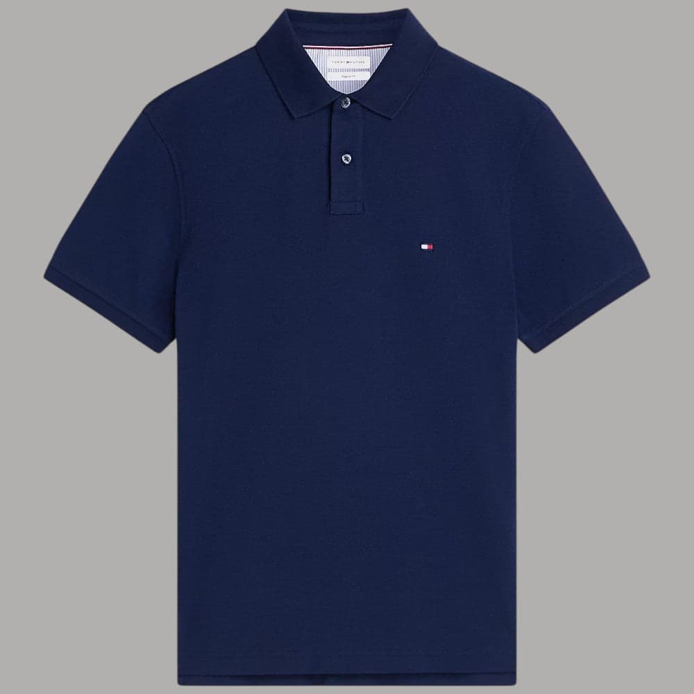 Tommy Hilfiger Polo Uomo 1985 Collection Regular Fit Cotone Stretch - 10