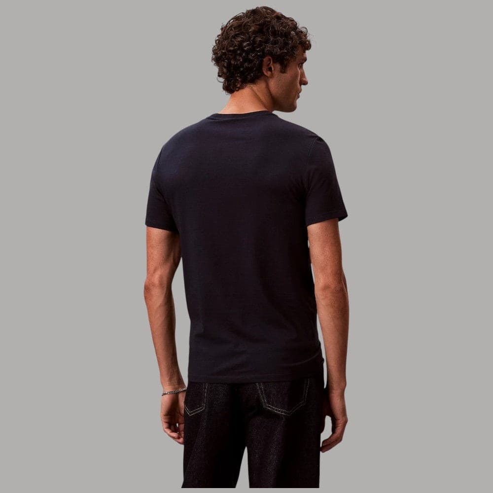 T-shirt Calvin Klein Slim Liquid Touch Cotone Elasticizzato - 3