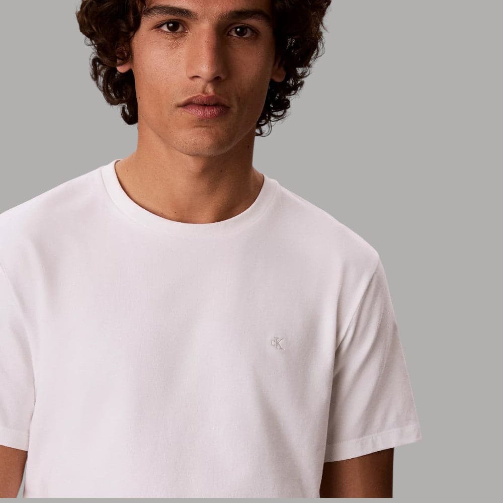 T-shirt Calvin Klein Slim Liquid Touch Cotone Elasticizzato - 5