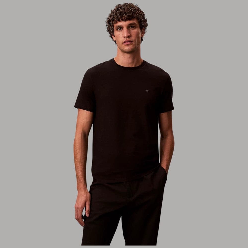 T-shirt Calvin Klein Slim Liquid Touch Cotone Elasticizzato - 7