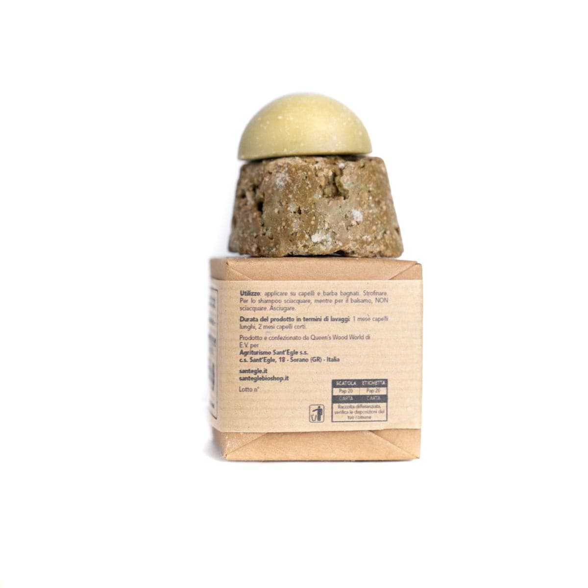 Barba e Baffi, lo Shampoo + Balsamo solido Biologico - 12