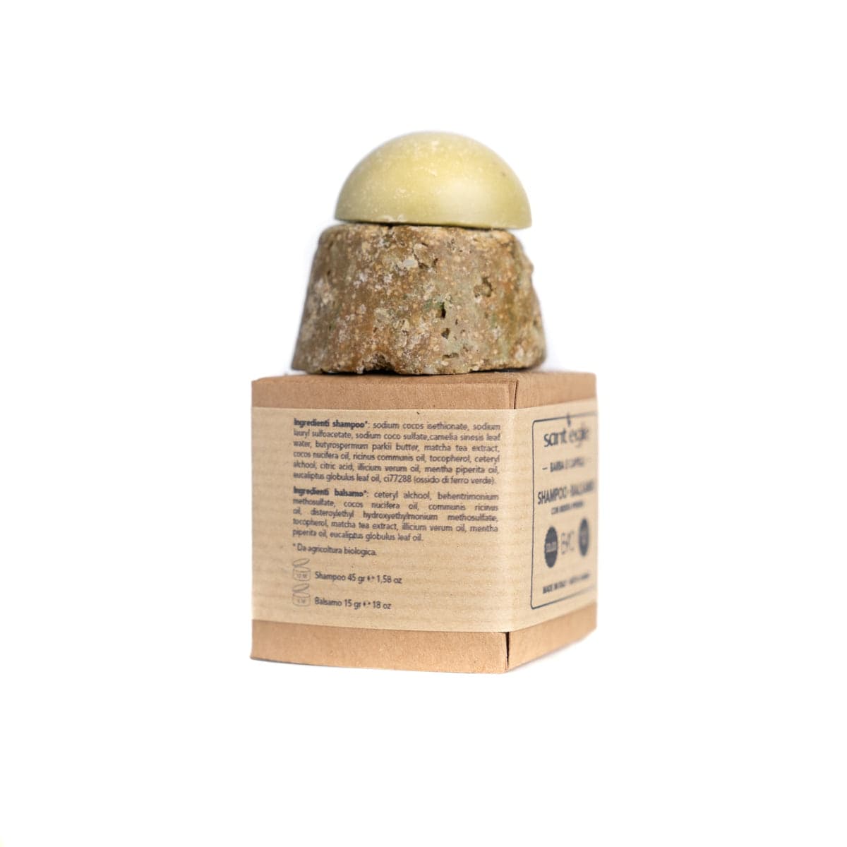 Barba e Baffi, lo Shampoo + Balsamo solido Biologico - 37