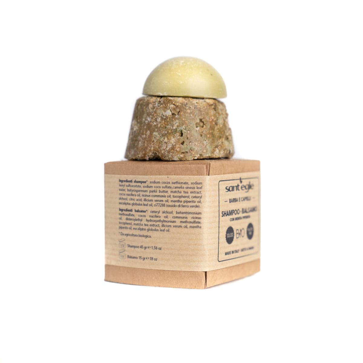 Barba e Baffi, lo Shampoo + Balsamo solido Biologico - 38