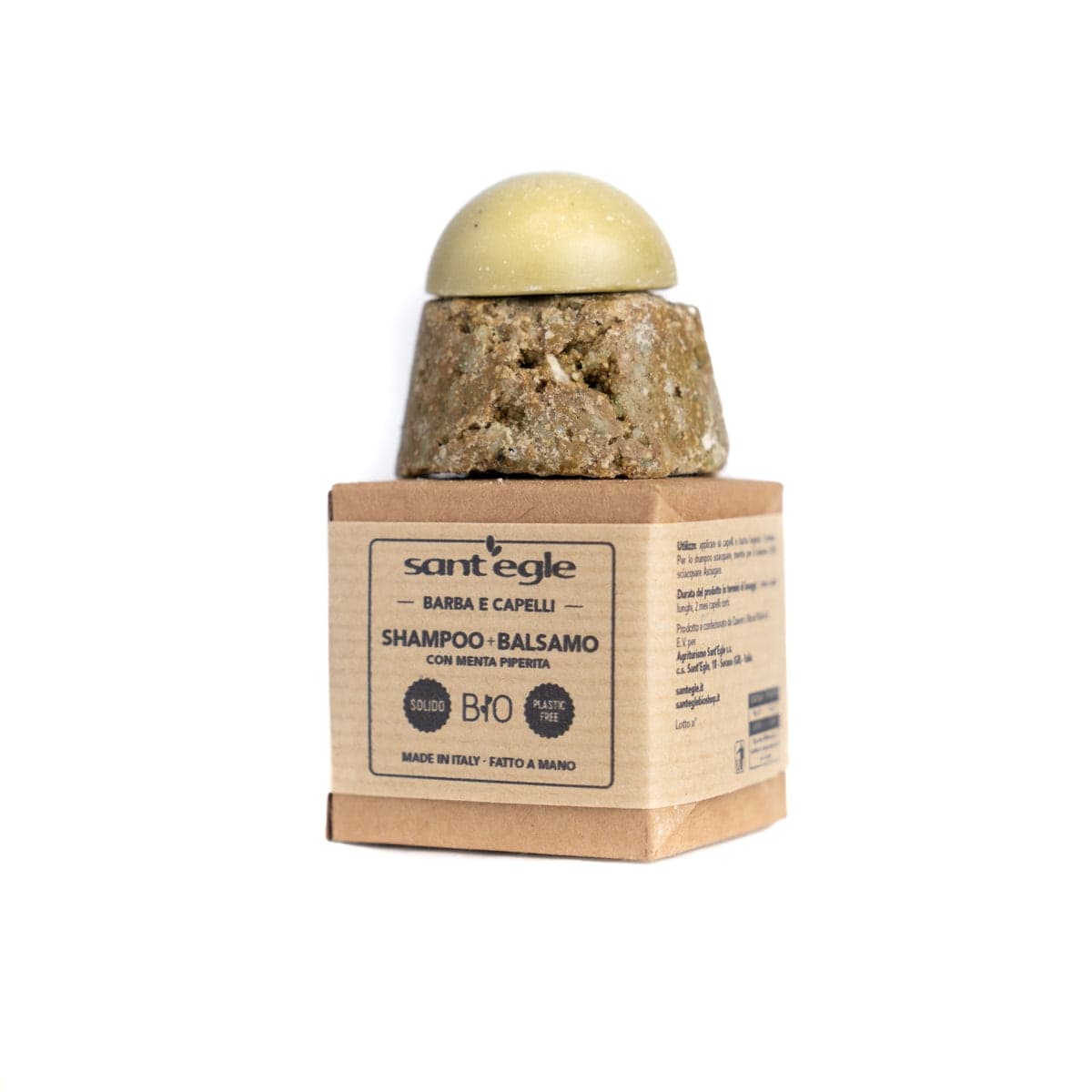 Barba e Baffi, lo Shampoo + Balsamo solido Biologico - 5