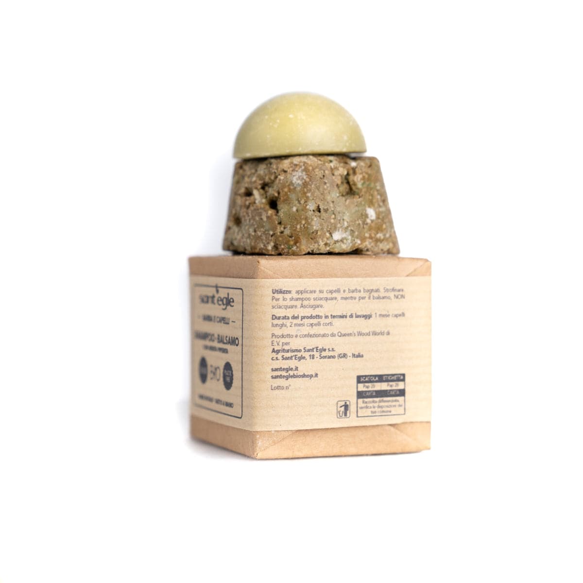 Barba e Baffi, lo Shampoo + Balsamo solido Biologico - 10