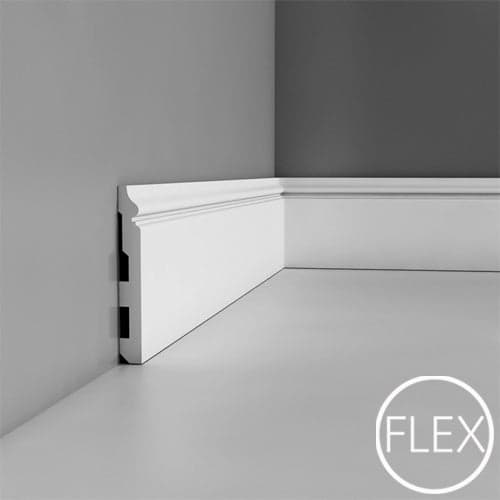 Battiscopa in Duropolimero Inscalfibili (SX118) 200X14X1,8 pacco da 24ml