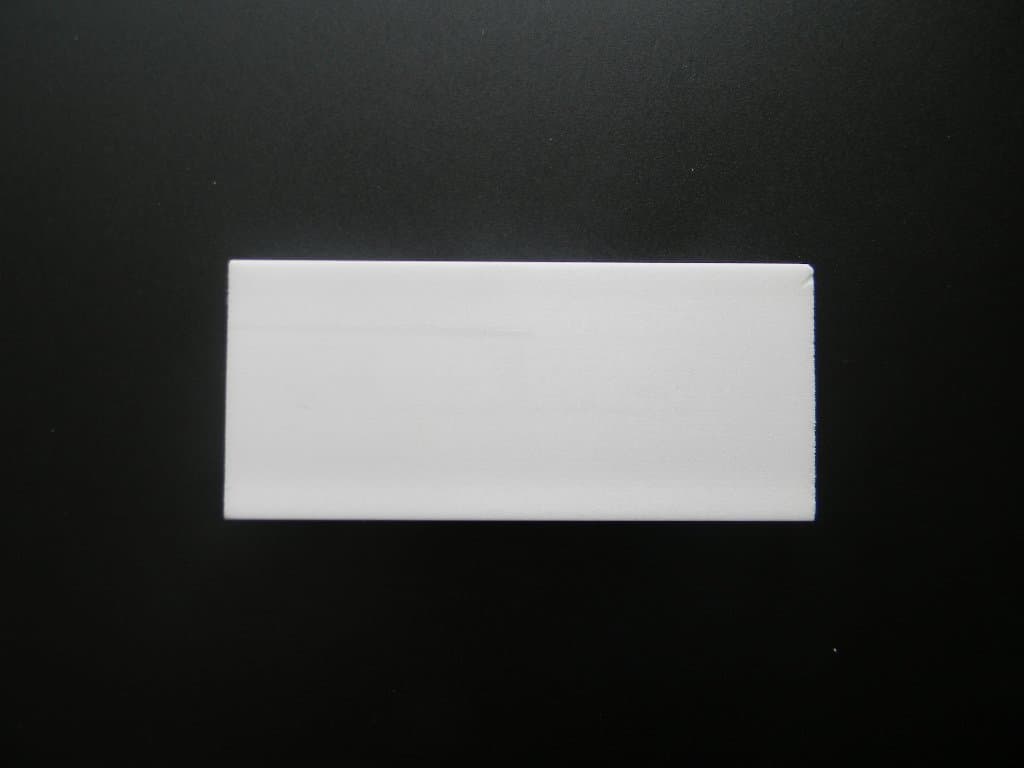 Battiscopa in DUROPOLIMERO 70x15mm passacavo pacco da 56 metri lineari - 2