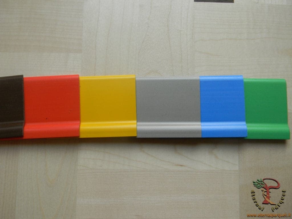 Battiscopa Unydeco in PVC 70x9 colori pastello pacco da 100 metri lineari - 3
