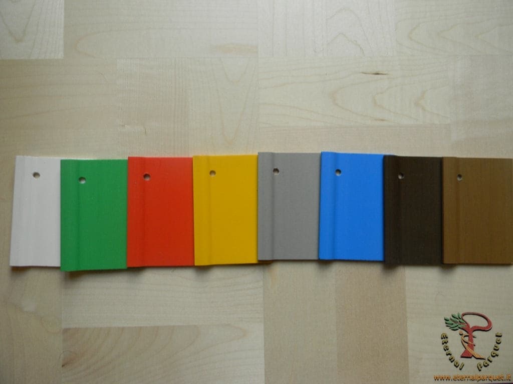 Battiscopa Unydeco in PVC 70x9 colori pastello pacco da 100 metri lineari - 4