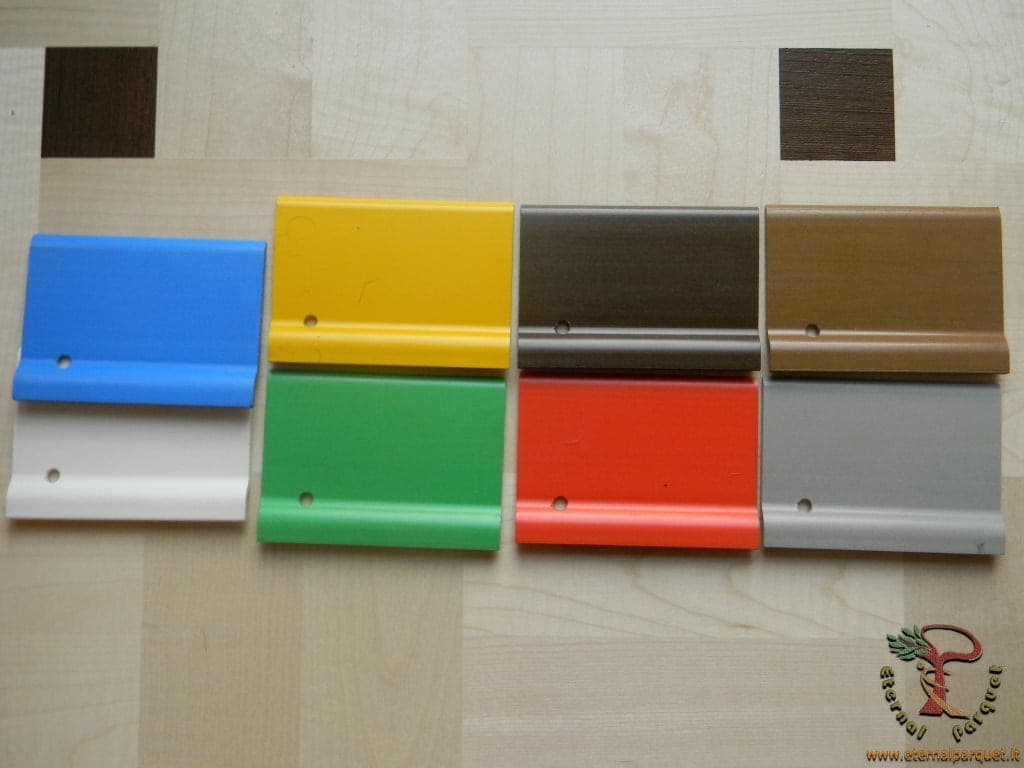 Battiscopa Unydeco in PVC 70x9 colori pastello pacco da 100 metri lineari - 7