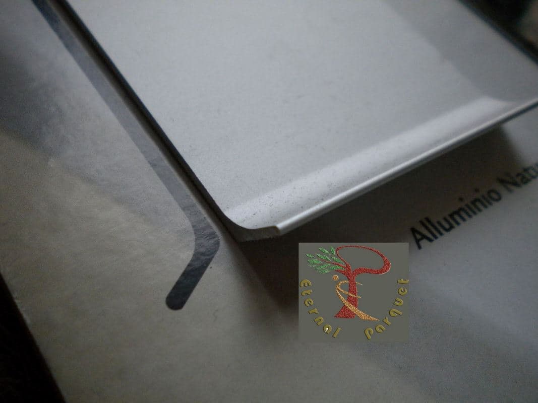 Battiscopa Alluminio Argentato 60X11 + accessori pacco da 100 metri lineari - 4