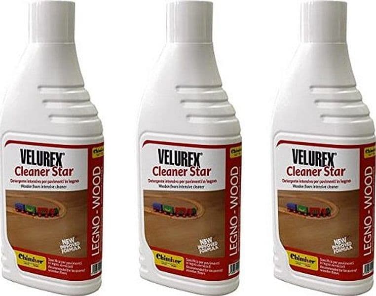 Velurex Cleaner Star Super detergente per pavimenti in legno verniciati e PVC - 7