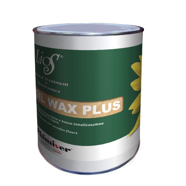 Oil wax plus olio cera trasparente opaco per mano di finitura 1L - 5L - 2