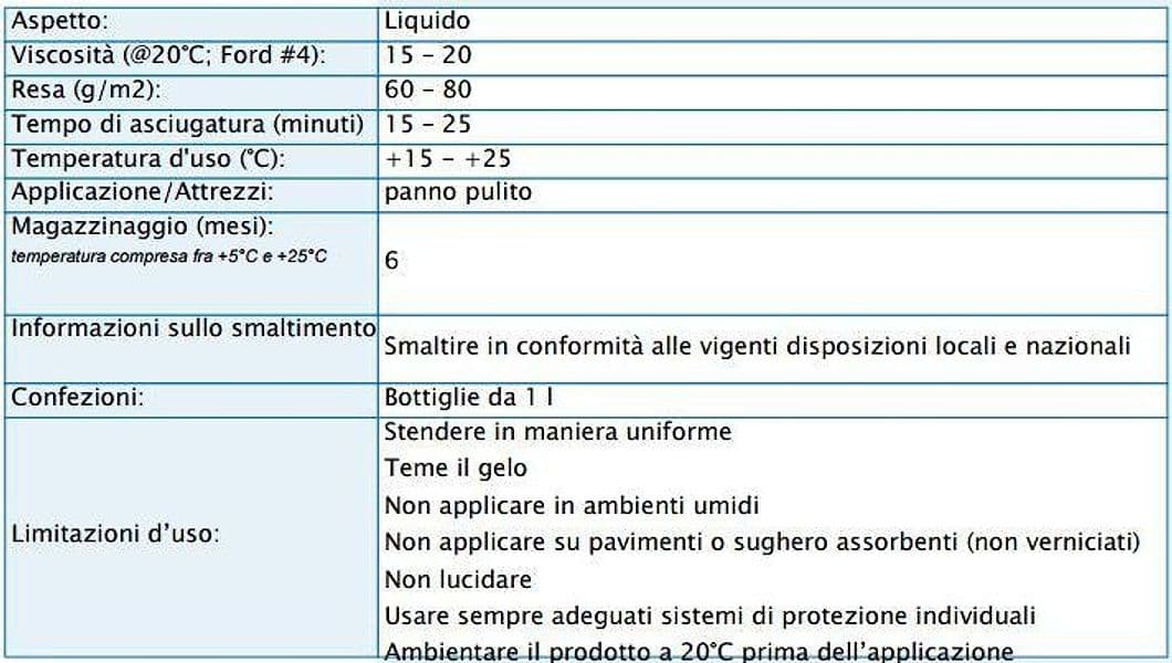 Polish Brill autolucidante per parquet verniciato prefinito e laminato 1Lt X 3 - 2
