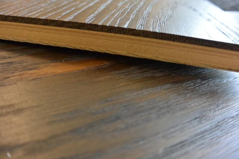 Maxilistone prefinito EKO SUBLIME PLANK mod.NIGHTFALL 139x14x2200 in rovere TERMOTRATTATO - 4