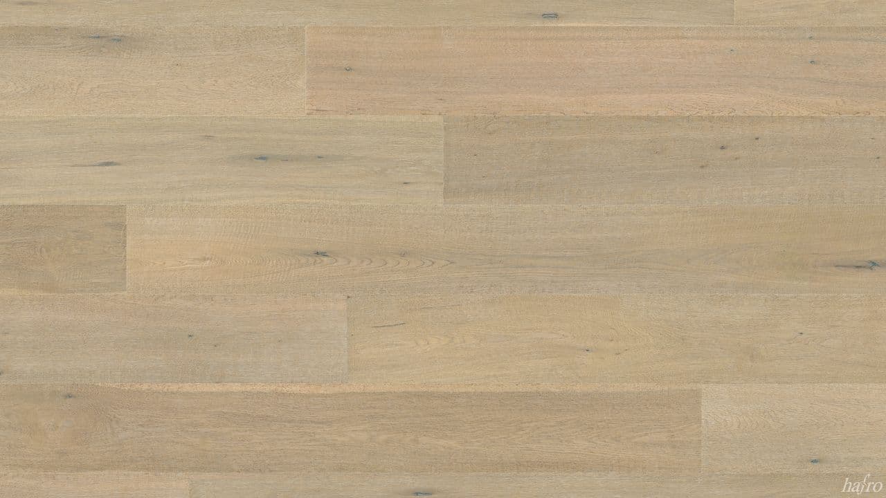 STOCK OFFERTA Parquet Maxilistone HAFRO IN ROVERE mod. ARLBERG piallato a mano, affumicato e oliato bianco 1860x189x14mm incollato o flottante - 2