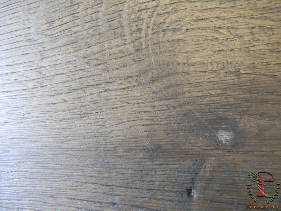 OFFERTA ! Parquet MAXILISTONE prefinito KAHRS FOUNDERS COLLECTION mod. "ULF" 15x187x2420 spazzolato,raschiato a mano, bisellato, grigio cemento, olio naturale (incastro 5s flottante o incoll.) - 2