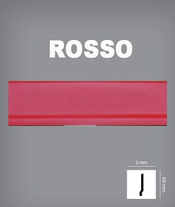 Battiscopa in polistrutturato inscalfibile 11 colori 68X3 ML 50 - 3
