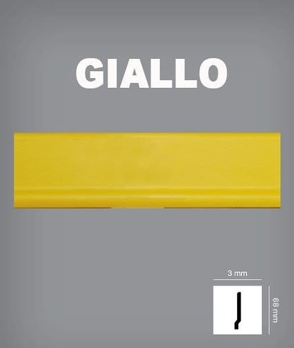 Battiscopa in polistrutturato inscalfibile 11 colori 68X3 ML 50 - 7