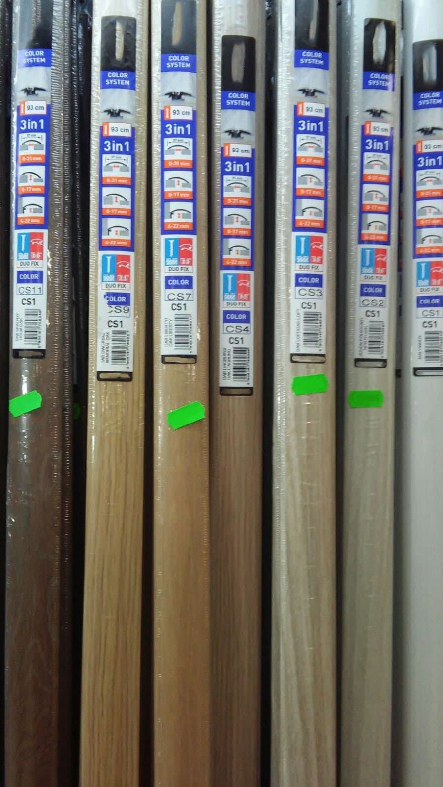 Profilo in Alluminio per parquet e laminati in 34 decori posa 2in1 da 93cm 3in1 (di compensazione o dilatazione , a scendere, di chiusura) (biadesivo e tasselli) (prezzo al metro) - 3
