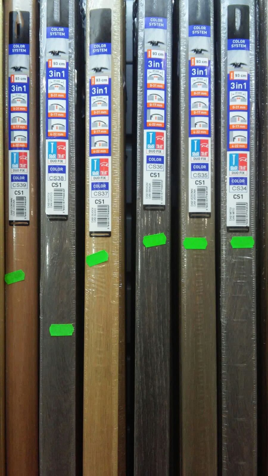 Profilo in Alluminio per parquet e laminati in 34 decori posa 2in1 da 93cm 3in1 (di compensazione o dilatazione , a scendere, di chiusura) (biadesivo e tasselli) (prezzo al metro) - 4