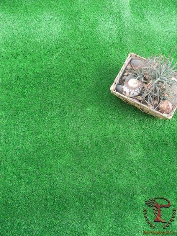 Prato in erba sintetica ROTOLO DA 50MQ tufting 100% polypropylene da 8mm (2mtx25) verde - 4