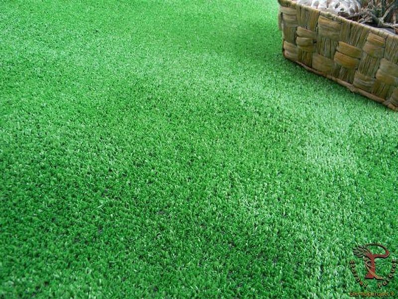 Prato in erba sintetica ROTOLO DA 50MQ tufting 100% polypropylene da 8mm (2mtx25) verde - 6