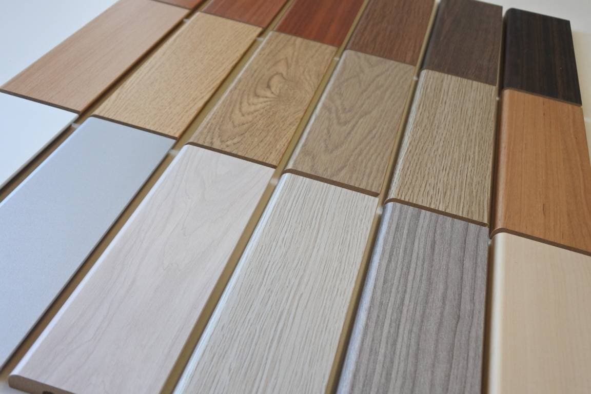 48ML di BATTISCOPA PASSACAVO 80X15 HDF taglio moderno ultraresistente - 4