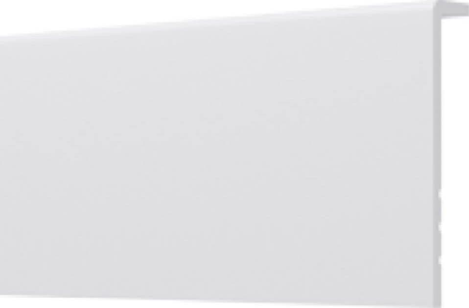 96 METRI LINEARI DI BATTISCOPA COPRIMARMO COPRIBATTISCOPA 100X22mm BIANCO - 2
