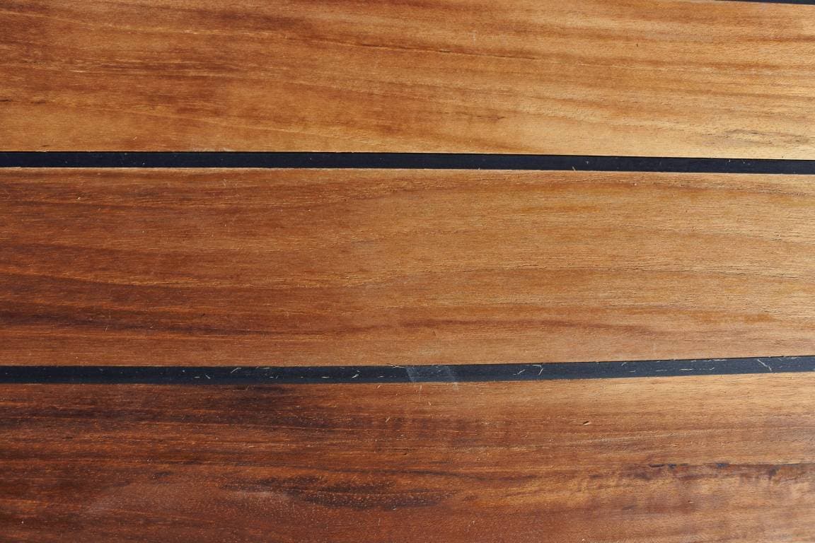 Pacco da 10-25-50-100 MQ di PARQUET PREFINITO DECKING NAVALE IN TEAK ASIA MASSICCIO PER YATCH, BARCHE, NAVI - 2