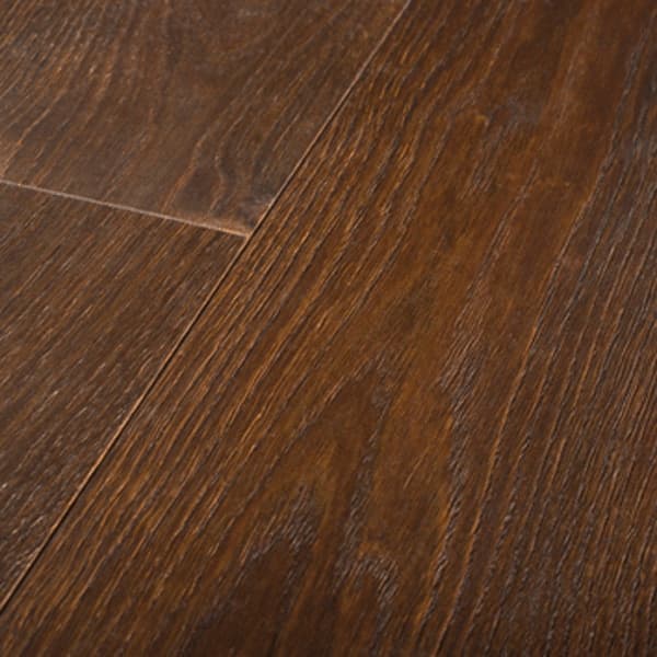 MAXILISTONE STYLEFLOORING "mod.RUSTIC" in rovere termotrattato naturale rustico Spazzolato e oliato a poro aperto bisellato 180X12,7X1820 Posa incollata o flottante - 3