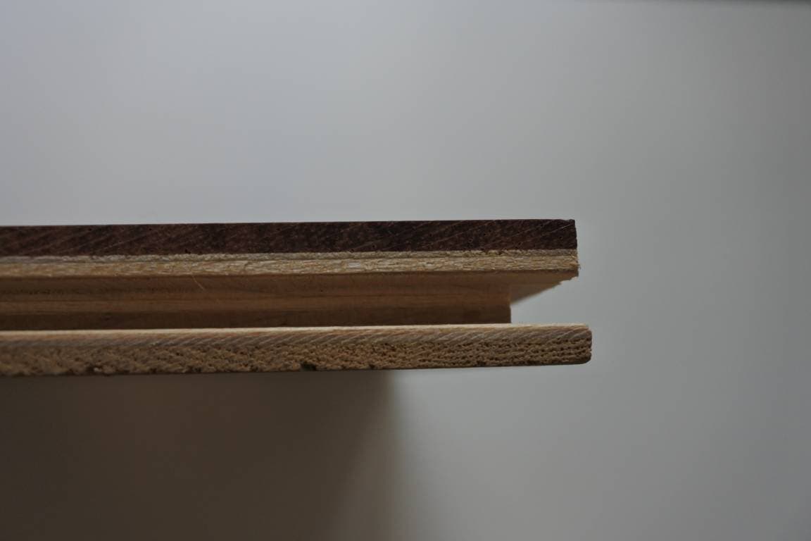 ***LOTTO STOCK*** Parquet prefinito classico 390x390x14mm BUCKINGHAM quadrotte in Jatoba verniciato semilucido - 4