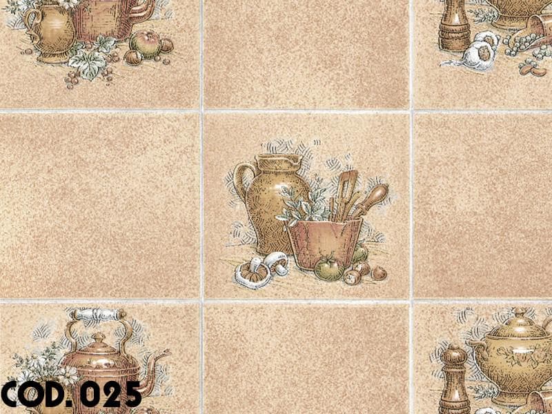 Pellicola adesiva al metro effetto Gres, Marmo, Piastrelle, mosaico - 5