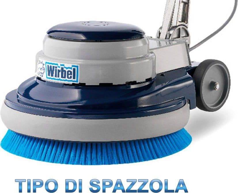 Monospazzola "C 143 L 08" Lavapavimenti Levigatura Legno Moquette, Marmo, Pietra - 2