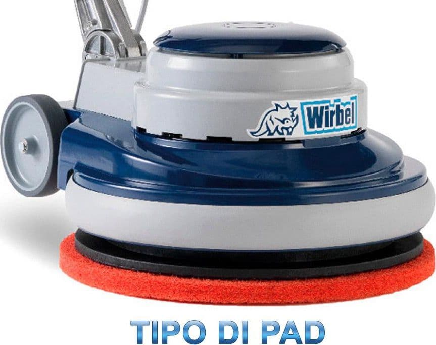Monospazzola "C 143 L 08" Lavapavimenti Levigatura Legno Moquette, Marmo, Pietra - 3