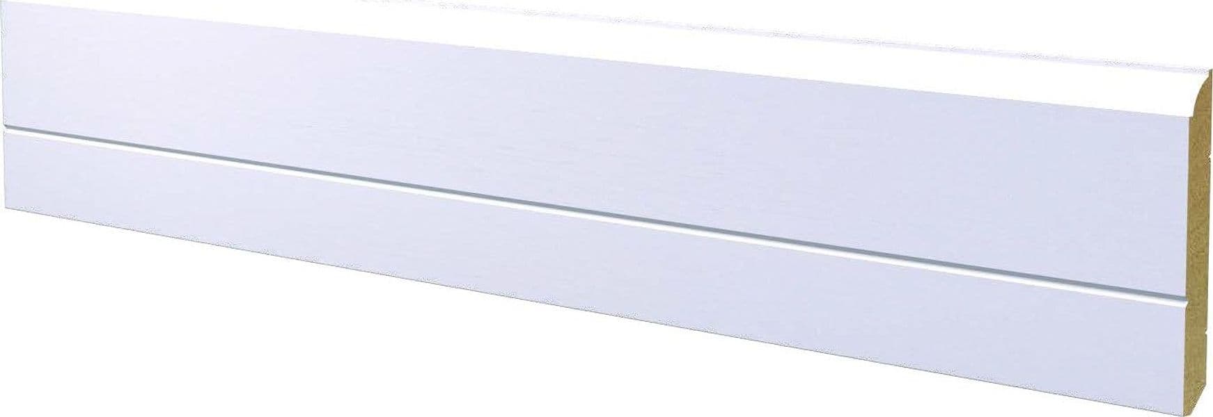 96ML BATTISCOPA legno MASSICCIO/MASSELLO NUOVA FIRENZE 130X15 - 4