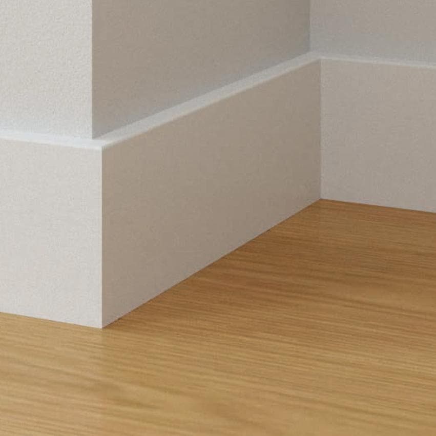 96ML BATTISCOPA legno MASSELLO AYOUS ALTO BECCO DI CIVETTA 95X9 - 2