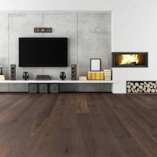 Parquet Maxilistone HAFRO Montifloor KULM in Rovere Nodoso Spazzolato Affumicato Oliato 1860x148x10mm Incollato o Flottante - 2