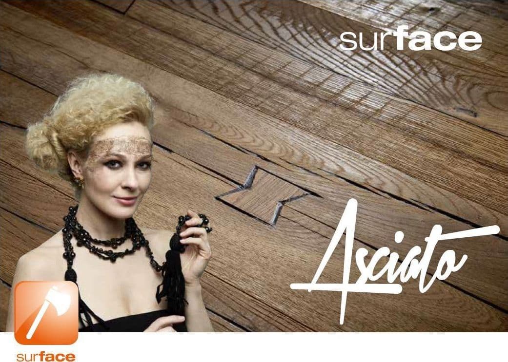 OFFERTA AL MQ di PARQUET MAXILISTONE HAFRO AROSA 15x190x1860 (4mm nobile) rovere spazzolato profondo, ossidato, asciato, Oliato naturale Antichizzato Bisellato (posa incollata o flottante, incastro click) - 2